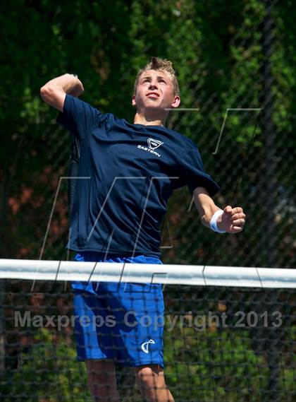 Thumbnail 1 in NYSPHSAA Tennis Championships (Day 3) photogallery.