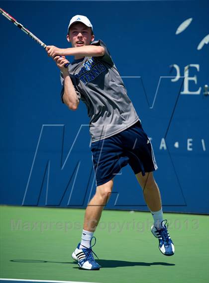 Thumbnail 3 in NYSPHSAA Tennis Championships (Day 3) photogallery.