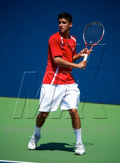 Thumbnail 1 in NYSPHSAA Tennis Championships (Day 3) photogallery.