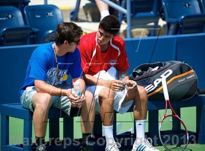 Thumbnail 1 in NYSPHSAA Tennis Championships (Day 3) photogallery.