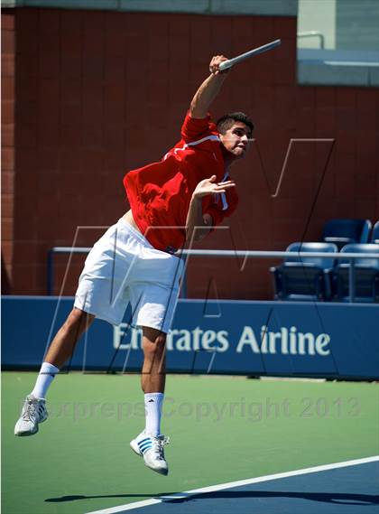 Thumbnail 1 in NYSPHSAA Tennis Championships (Day 3) photogallery.