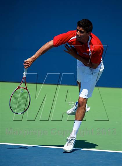 Thumbnail 1 in NYSPHSAA Tennis Championships (Day 3) photogallery.