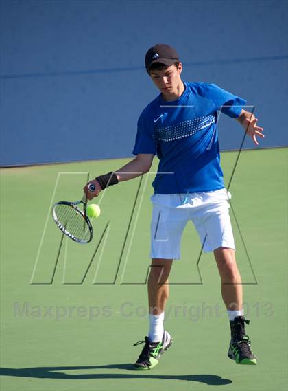 Thumbnail 2 in NYSPHSAA Tennis Championships (Day 3) photogallery.