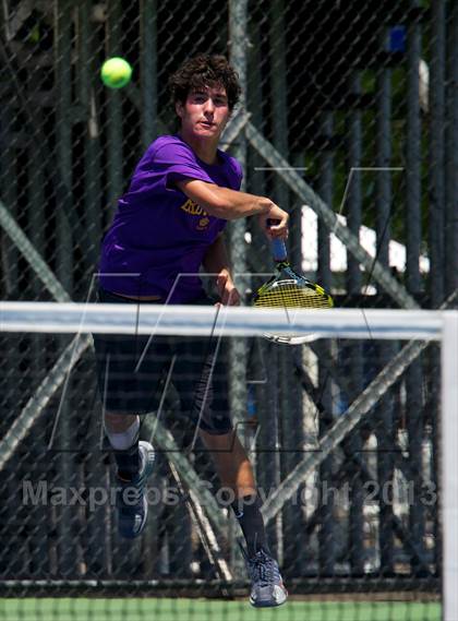 Thumbnail 2 in NYSPHSAA Tennis Championships (Day 3) photogallery.