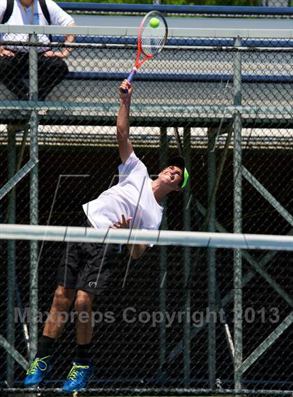 Thumbnail 1 in NYSPHSAA Tennis Championships (Day 3) photogallery.