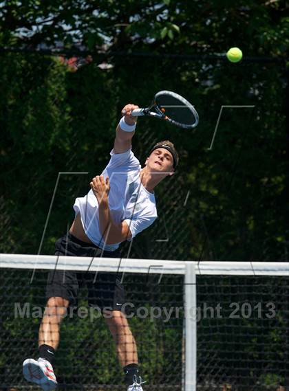 Thumbnail 1 in NYSPHSAA Tennis Championships (Day 3) photogallery.