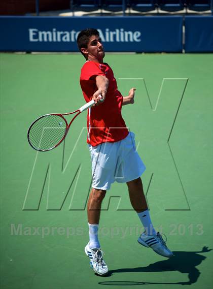 Thumbnail 2 in NYSPHSAA Tennis Championships (Day 3) photogallery.