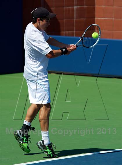 Thumbnail 1 in NYSPHSAA Tennis Championships (Day 3) photogallery.