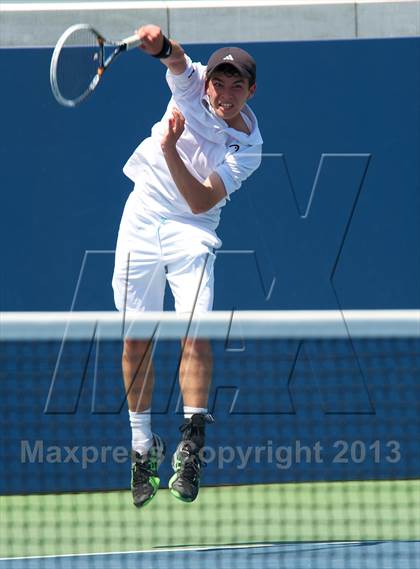 Thumbnail 2 in NYSPHSAA Tennis Championships (Day 3) photogallery.