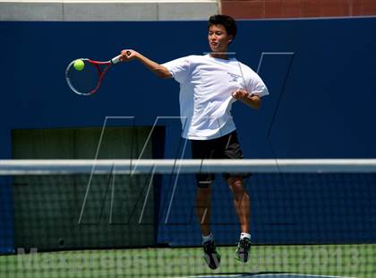 Thumbnail 3 in NYSPHSAA Tennis Championships (Day 3) photogallery.