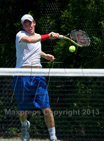 Thumbnail 3 in NYSPHSAA Tennis Championships (Day 3) photogallery.