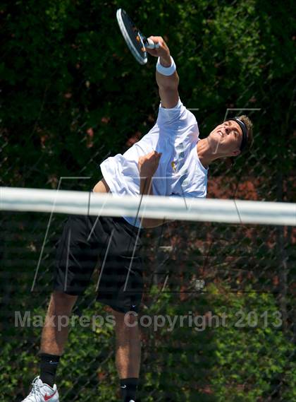 Thumbnail 1 in NYSPHSAA Tennis Championships (Day 3) photogallery.