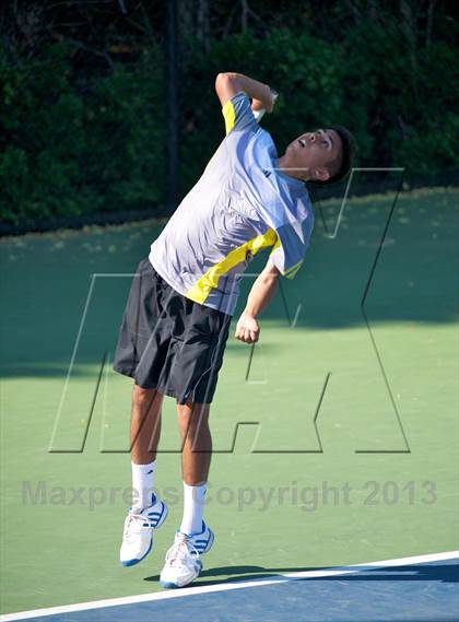Thumbnail 2 in NYSPHSAA Tennis Championships (Day 3) photogallery.