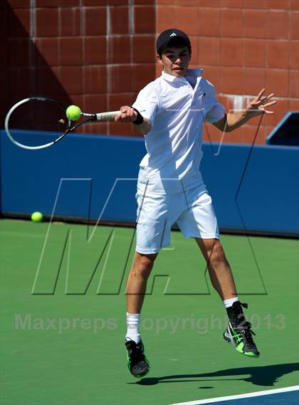 Thumbnail 2 in NYSPHSAA Tennis Championships (Day 3) photogallery.