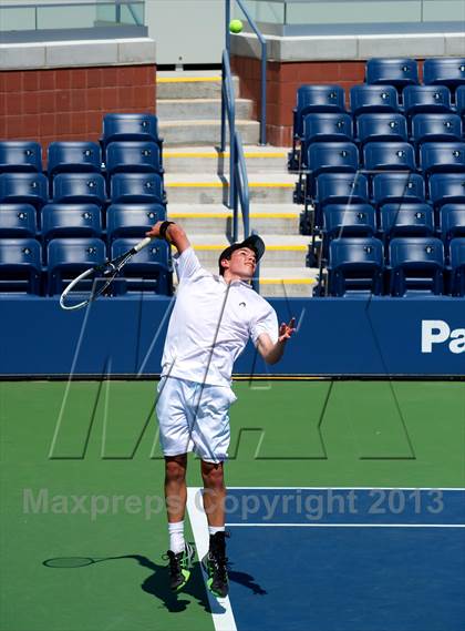 Thumbnail 2 in NYSPHSAA Tennis Championships (Day 3) photogallery.