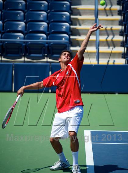 Thumbnail 2 in NYSPHSAA Tennis Championships (Day 3) photogallery.
