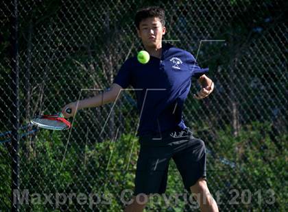 Thumbnail 1 in NYSPHSAA Tennis Championships (Day 3) photogallery.