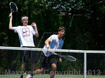Thumbnail 1 in NYSPHSAA Tennis Championships (Day 3) photogallery.