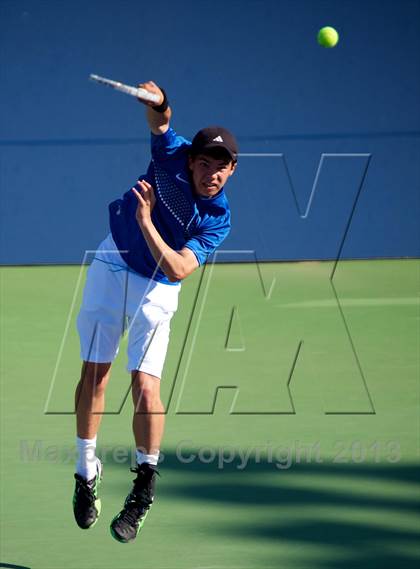 Thumbnail 2 in NYSPHSAA Tennis Championships (Day 3) photogallery.