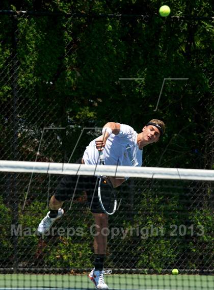 Thumbnail 2 in NYSPHSAA Tennis Championships (Day 3) photogallery.