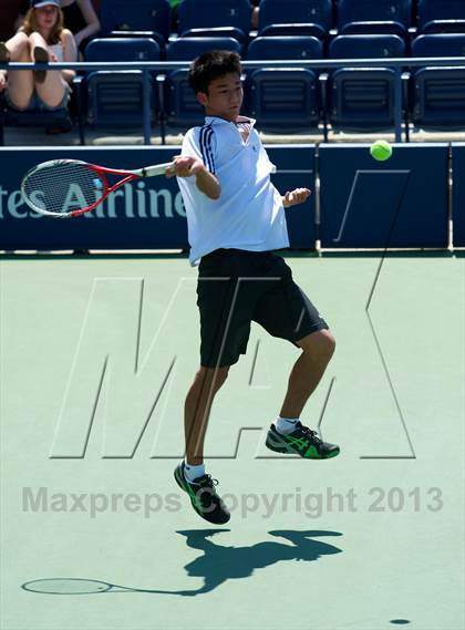 Thumbnail 1 in NYSPHSAA Tennis Championships (Day 3) photogallery.