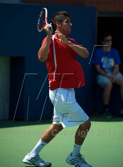 Thumbnail 1 in NYSPHSAA Tennis Championships (Day 3) photogallery.