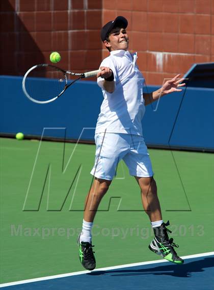 Thumbnail 1 in NYSPHSAA Tennis Championships (Day 3) photogallery.