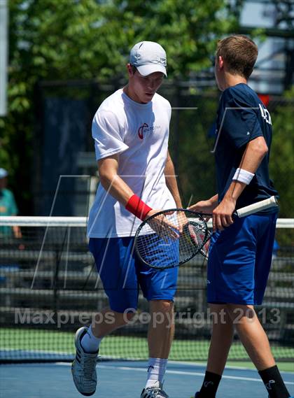Thumbnail 3 in NYSPHSAA Tennis Championships (Day 3) photogallery.