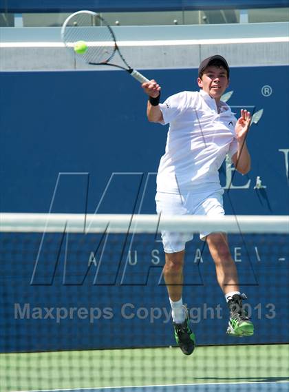 Thumbnail 3 in NYSPHSAA Tennis Championships (Day 3) photogallery.