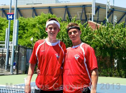Thumbnail 3 in NYSPHSAA Tennis Championships (Day 3) photogallery.