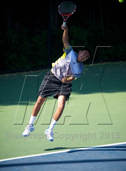 Thumbnail 3 in NYSPHSAA Tennis Championships (Day 3) photogallery.