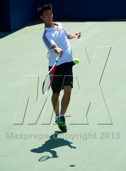 Thumbnail 2 in NYSPHSAA Tennis Championships (Day 3) photogallery.
