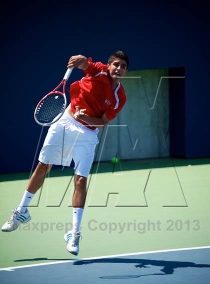 Thumbnail 1 in NYSPHSAA Tennis Championships (Day 3) photogallery.