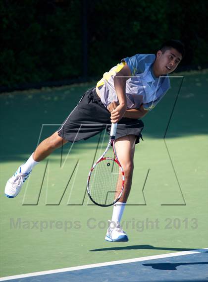 Thumbnail 1 in NYSPHSAA Tennis Championships (Day 3) photogallery.