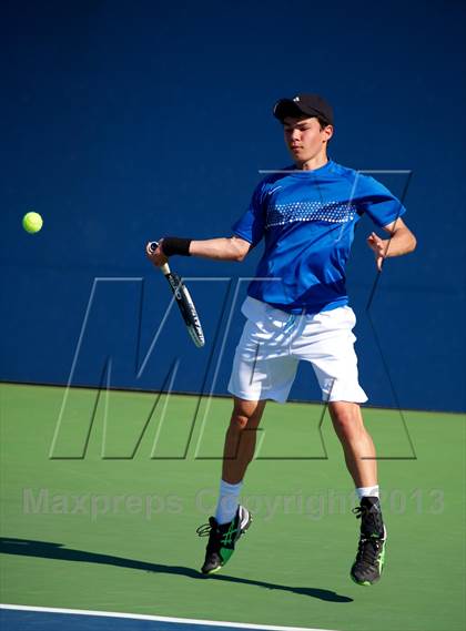 Thumbnail 1 in NYSPHSAA Tennis Championships (Day 3) photogallery.