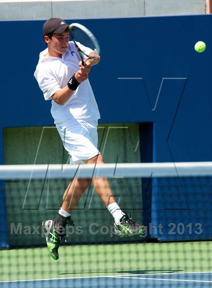 Thumbnail 1 in NYSPHSAA Tennis Championships (Day 3) photogallery.