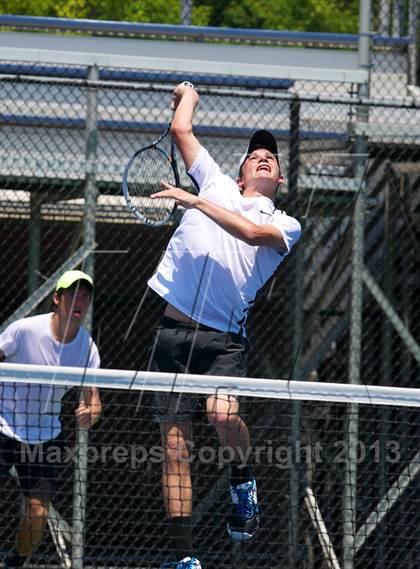 Thumbnail 3 in NYSPHSAA Tennis Championships (Day 3) photogallery.