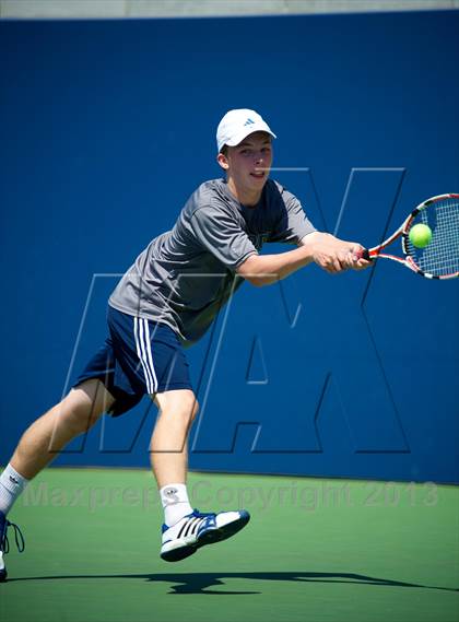 Thumbnail 2 in NYSPHSAA Tennis Championships (Day 3) photogallery.
