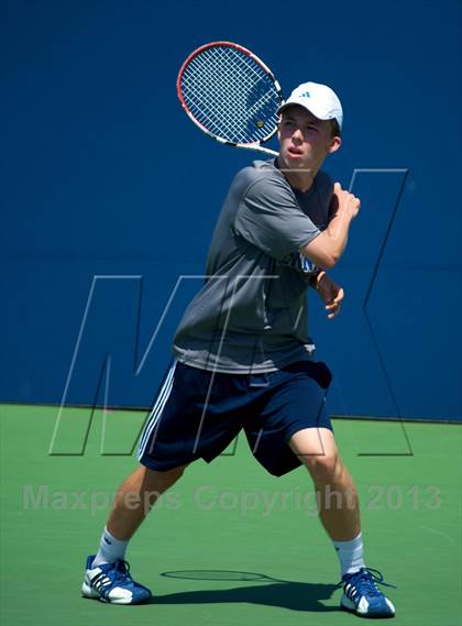 Thumbnail 3 in NYSPHSAA Tennis Championships (Day 3) photogallery.
