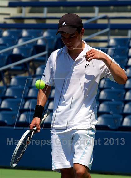 Thumbnail 2 in NYSPHSAA Tennis Championships (Day 3) photogallery.