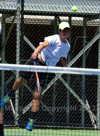 Thumbnail 3 in NYSPHSAA Tennis Championships (Day 3) photogallery.