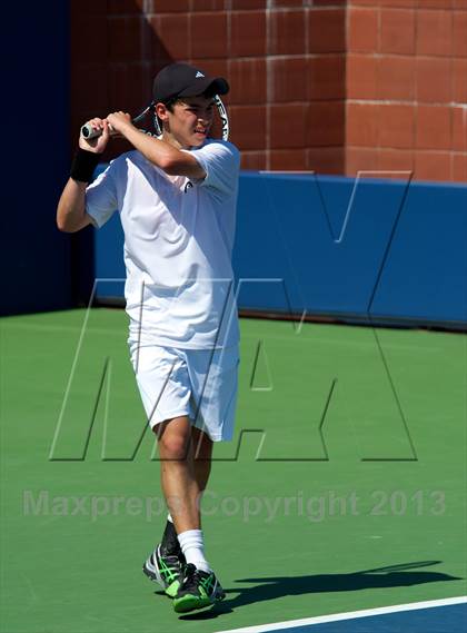 Thumbnail 3 in NYSPHSAA Tennis Championships (Day 3) photogallery.