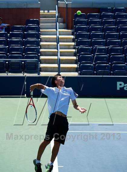 Thumbnail 1 in NYSPHSAA Tennis Championships (Day 3) photogallery.