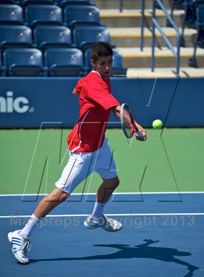 Thumbnail 3 in NYSPHSAA Tennis Championships (Day 3) photogallery.