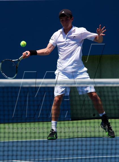 Thumbnail 1 in NYSPHSAA Tennis Championships (Day 3) photogallery.