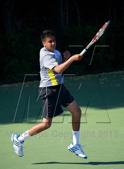 Thumbnail 3 in NYSPHSAA Tennis Championships (Day 3) photogallery.