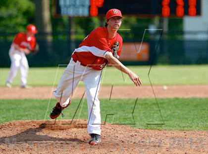 Thumbnail 3 in Ridgefield vs. Fairfield Prep (CIAC Class LL Second Round) photogallery.