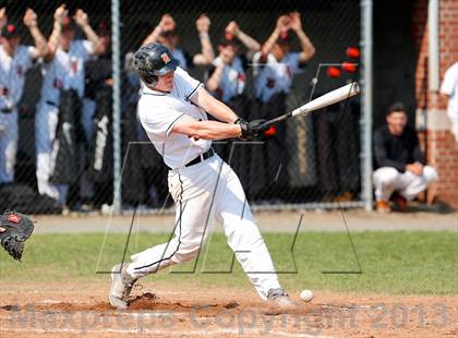 Thumbnail 3 in Ridgefield vs. Fairfield Prep (CIAC Class LL Second Round) photogallery.