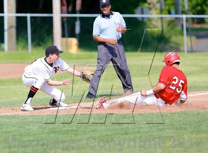 Thumbnail 3 in Ridgefield vs. Fairfield Prep (CIAC Class LL Second Round) photogallery.