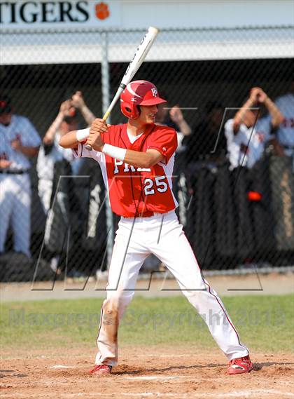 Thumbnail 3 in Ridgefield vs. Fairfield Prep (CIAC Class LL Second Round) photogallery.